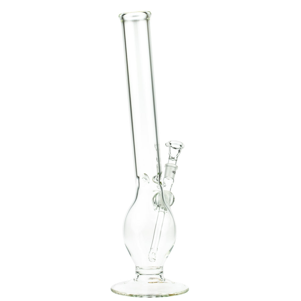 G-Spot Glass Egg Ice Bong with Real Gold Logo | 50cm - Side View 3