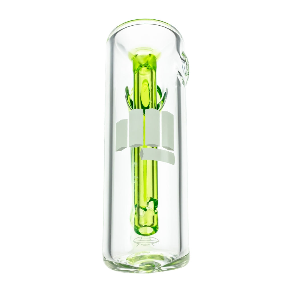 Snoop Dogg Pounds Lightship Handheld Bubbler | Green - Front View