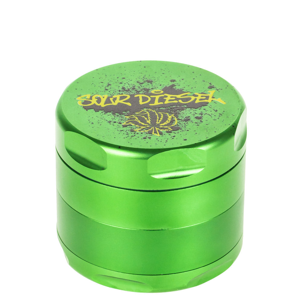 Famous Brandz Puff Puff Pass 4-Part Aluminum Herb Grinder