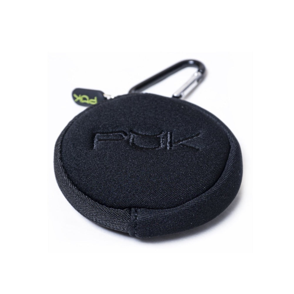 PUK Pod Neoprene Case | Black/White Lettering