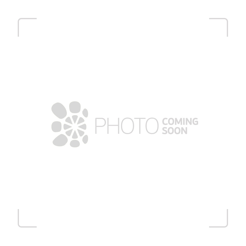 G-Spot Glass Male Quartz Banger with Sintered Base 90° angle | 14.5mm - Front View