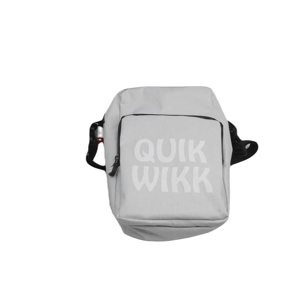 Quik Wikk Smell Proof Shoulder Bag | White