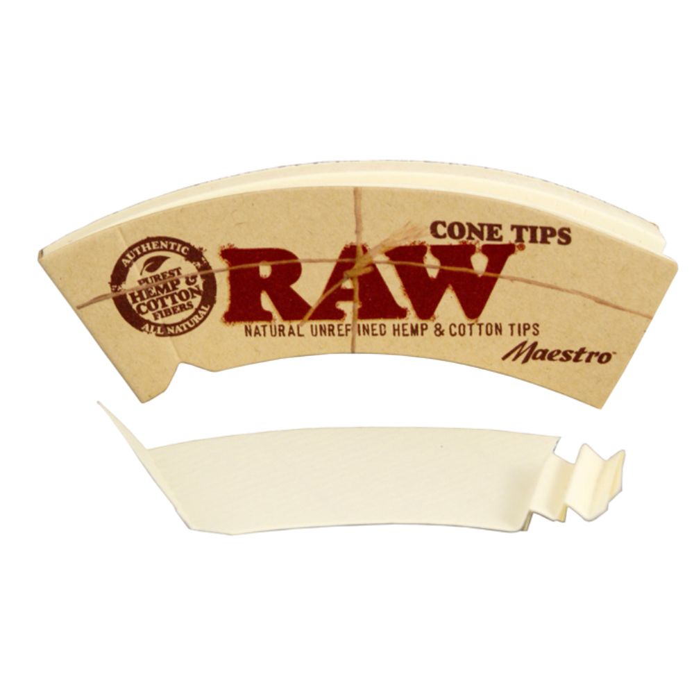 RAW Maestro Cone Shaped Filter Tips - Pack of 32