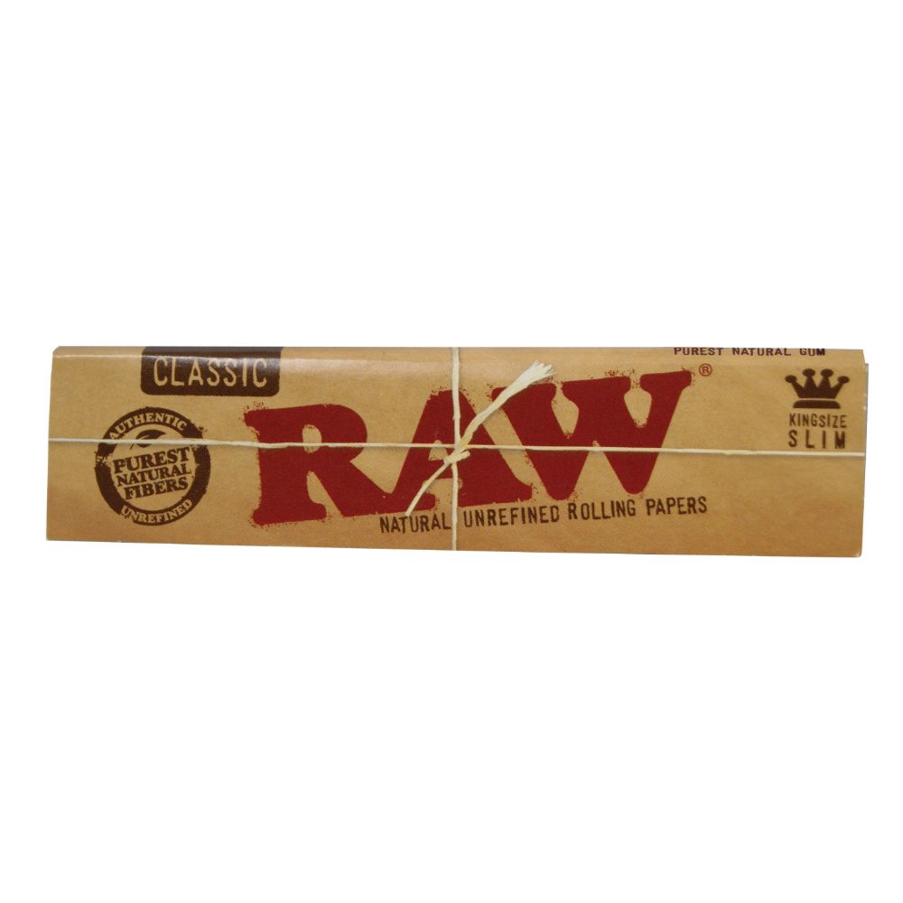 RAW Classic King Size Slim Rolling Papers | Single Pack