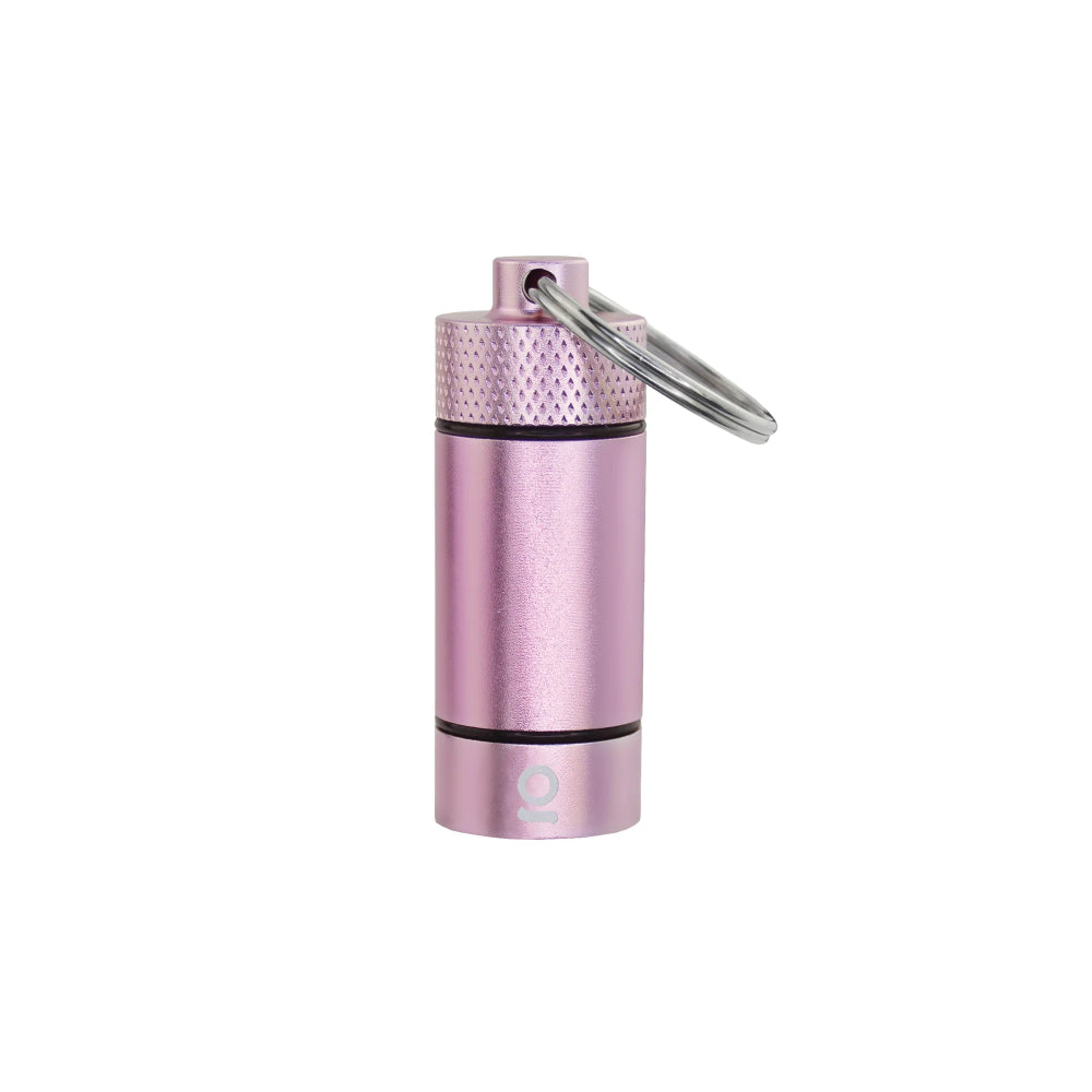 ONGROK Small Aluminum Storage Flower Keychain