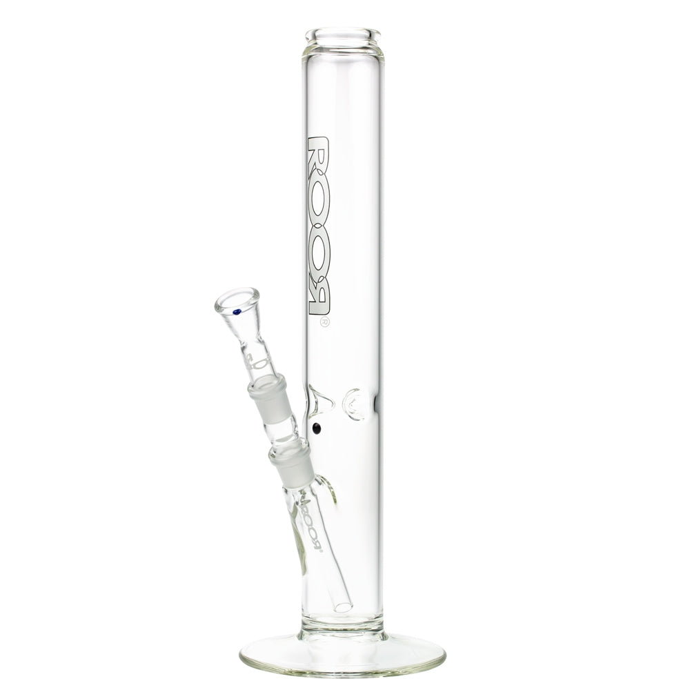 ROOR 3.5mm Black & White series | 40cm | Straight Cylinder Ice Bong | 18.8mm - Side View 2