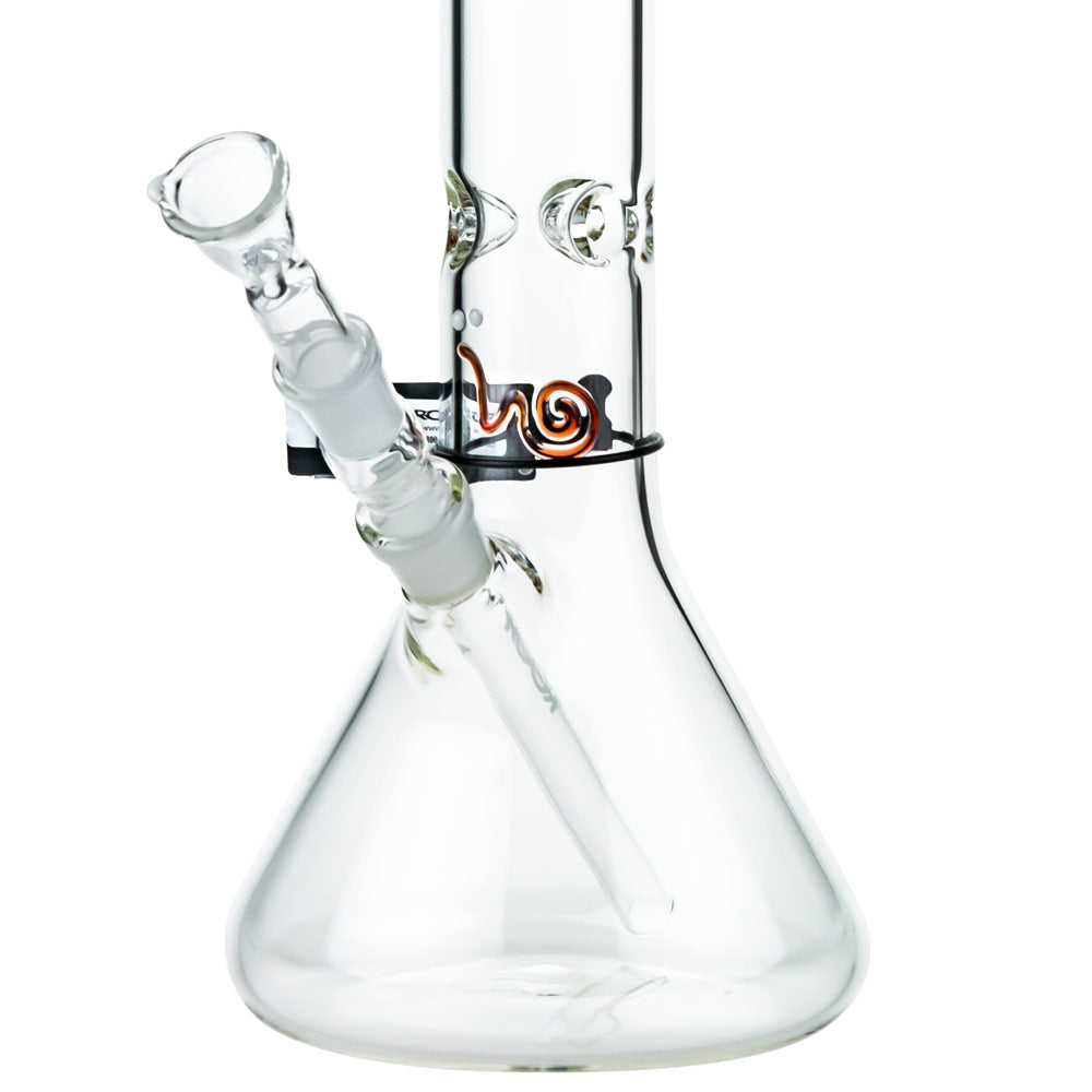 ROOR Dealers' Cup Bong 5.0mm White Logo | 55cm | Ice Notches | 18.8mm