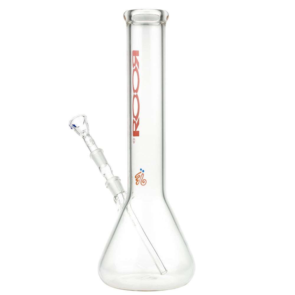 ROOR Little Sista Beaker Bong 7.0mm Red logo | 35cm | 14.5mm - Side View 4
