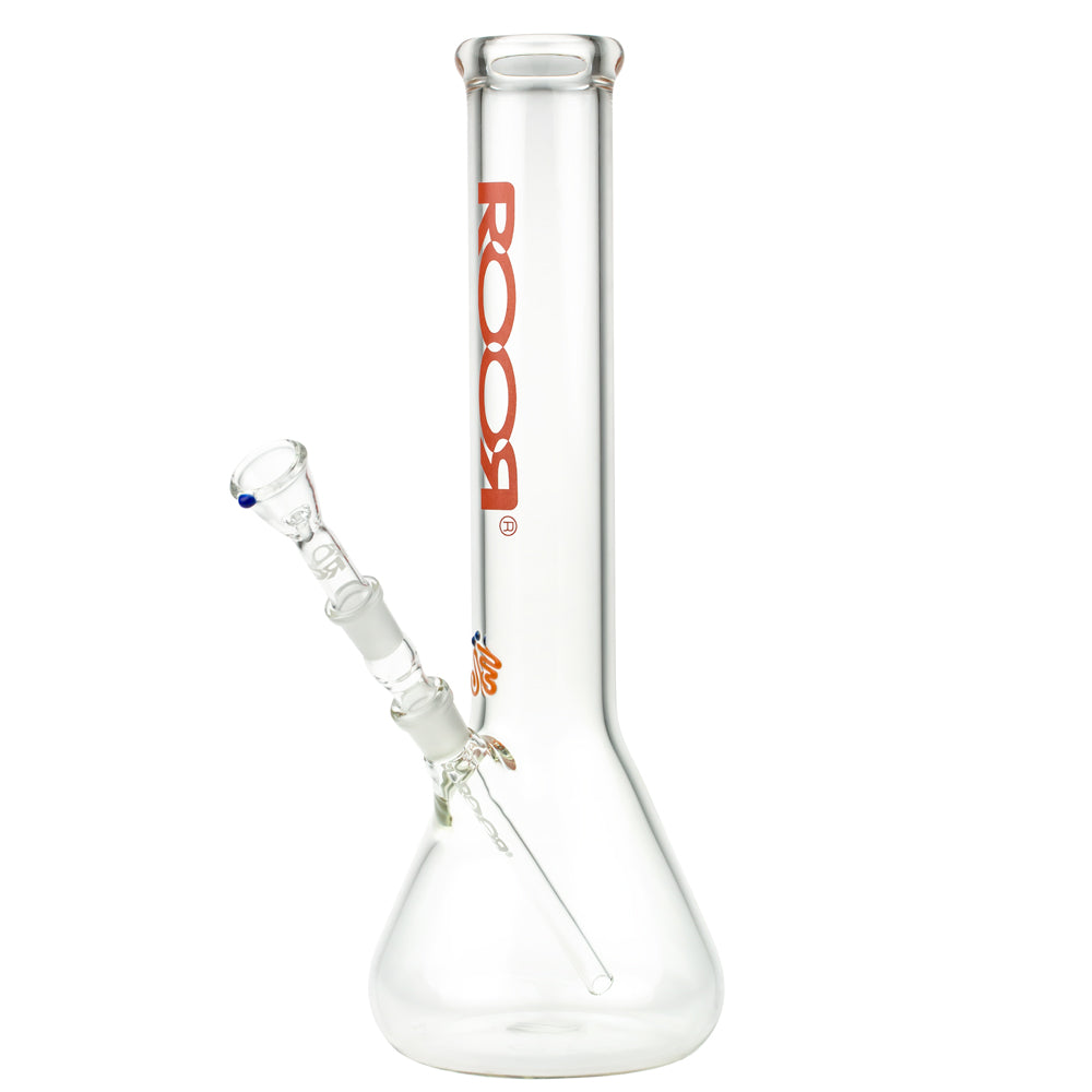 ROOR Little Sista Beaker Bong 7.0mm Red logo | 35cm | 14.5mm - Side View 2