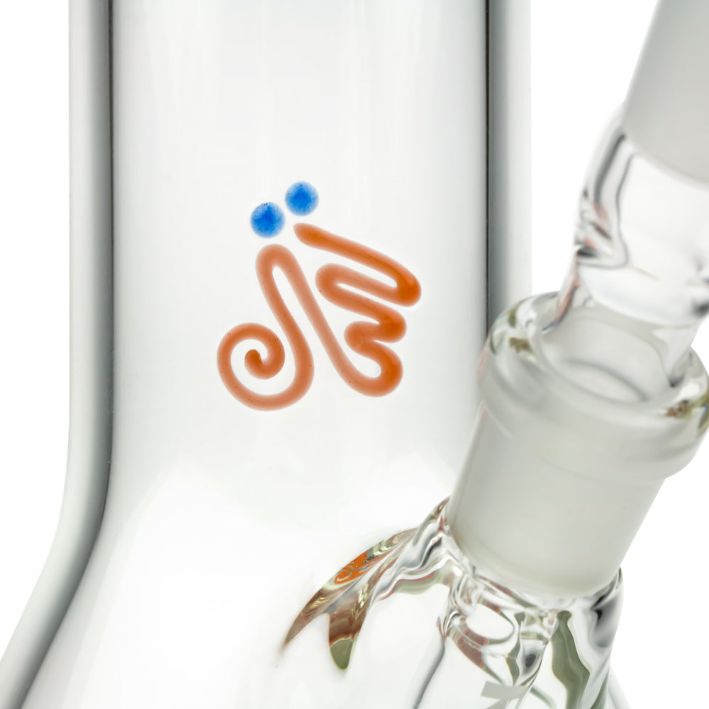 ROOR Little Sista Beaker Bong 7.0mm Red logo | 35cm | 14.5mm - Signature