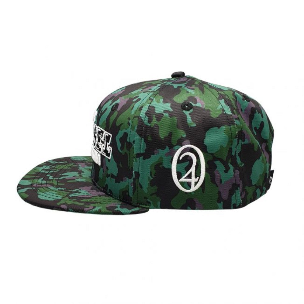 Lauren Rose Sour Diesel 420 Camo Snapback | side view 2