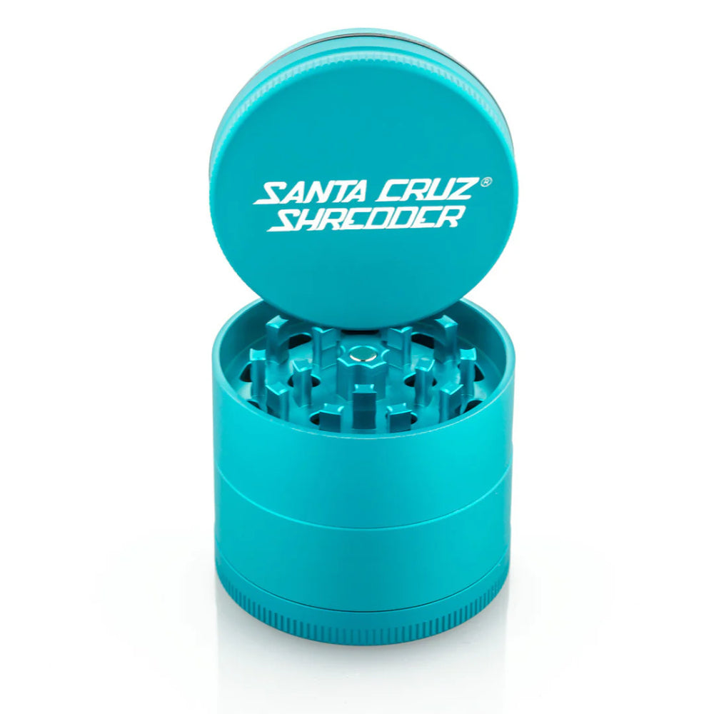 Santa Cruz Shredder Aluminum Herb Grinder | Medium | 4-Part