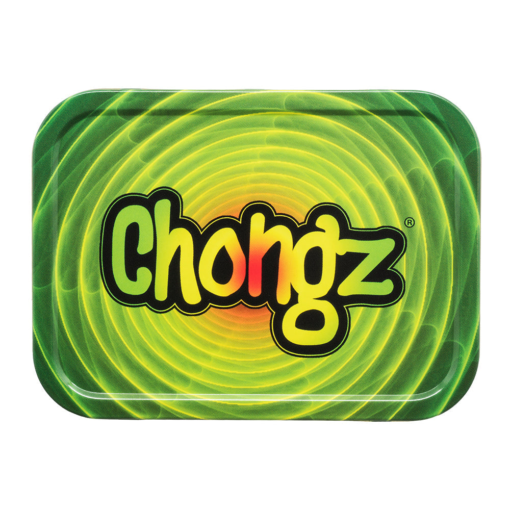 Chongz Rasta Spiral Stash Tin | 2oz - Top View