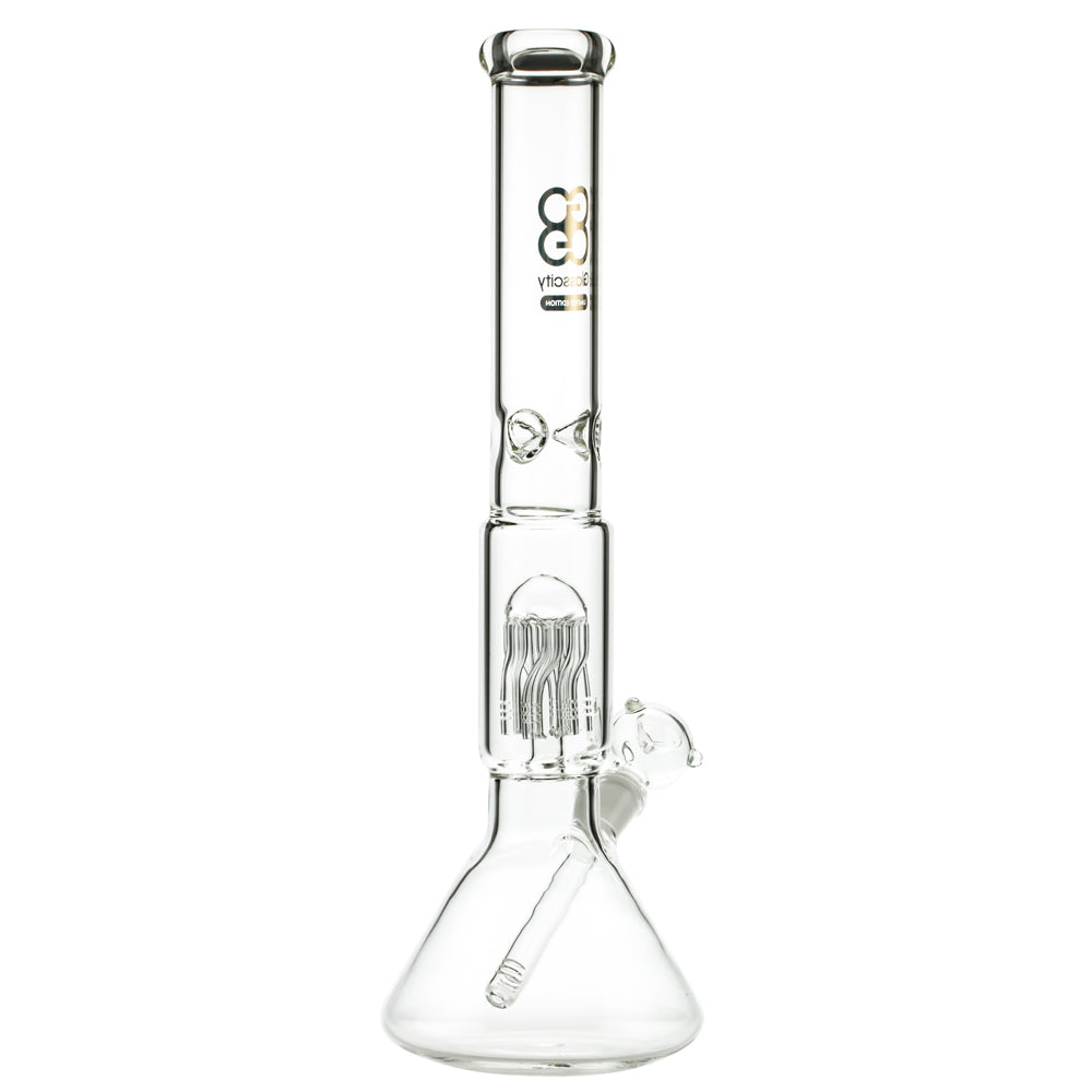 Glasscity Limited Edition Beaker Ice Bong with Twisted Tree Perc | side view 3