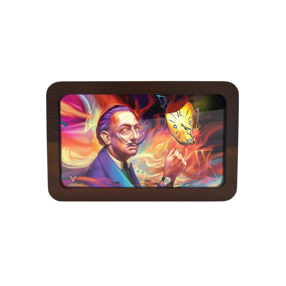 V Syndicate 3D High Def Wood Rolling Tray