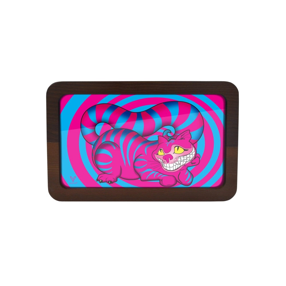 V Syndicate 3D High Def Wood Rolling Tray