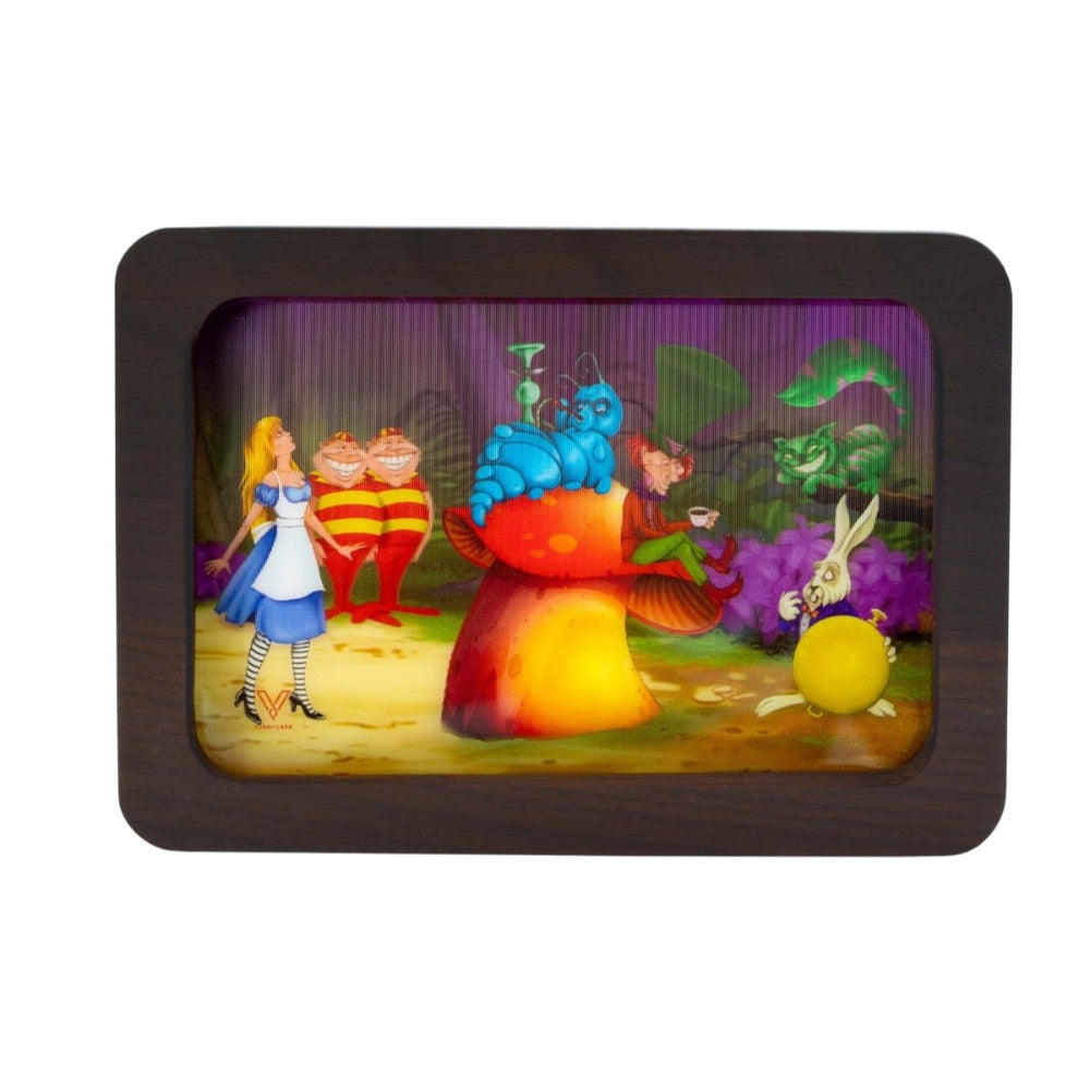 V Syndicate 3D High Def Wood Rolling Tray