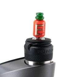 Empire Glassworks Sriracha Bottle Puffco Peak Pro Carb Cap | in Puffco Peak Pro