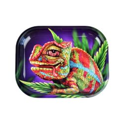 V Syndicate 18x14 Metal Rolling Tray | Cloud 9 Chameleon