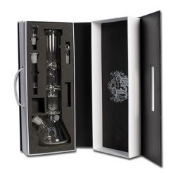 Black Leaf - ELITE Beaker Base 6-arm Perc Bong - Complete Set in Box