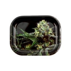 V Syndicate 18x14 Metal Rolling Tray | Strain OG Kush