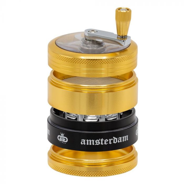 Grinder Rainbow Grace Glass Amsterdam 40mm - Canna-Shops