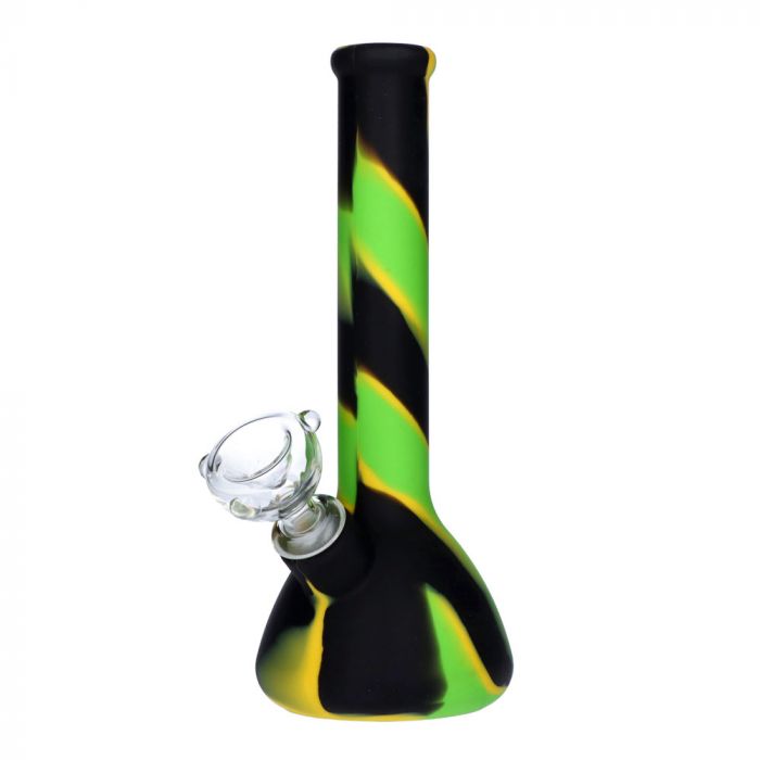 Flexible Silicone Bong Water Pipe, Portable silicone water bong