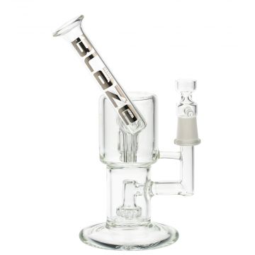 Blaze Glass Bubbler with Showerhead & Keg Diffuser -Side View 6